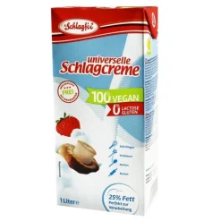 Schlagfix Plantaardige Slagroom Ongezoet 1L Clearance
