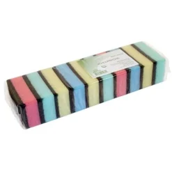Overig Schuursponzen Assorti 9x6cm 10st. Best