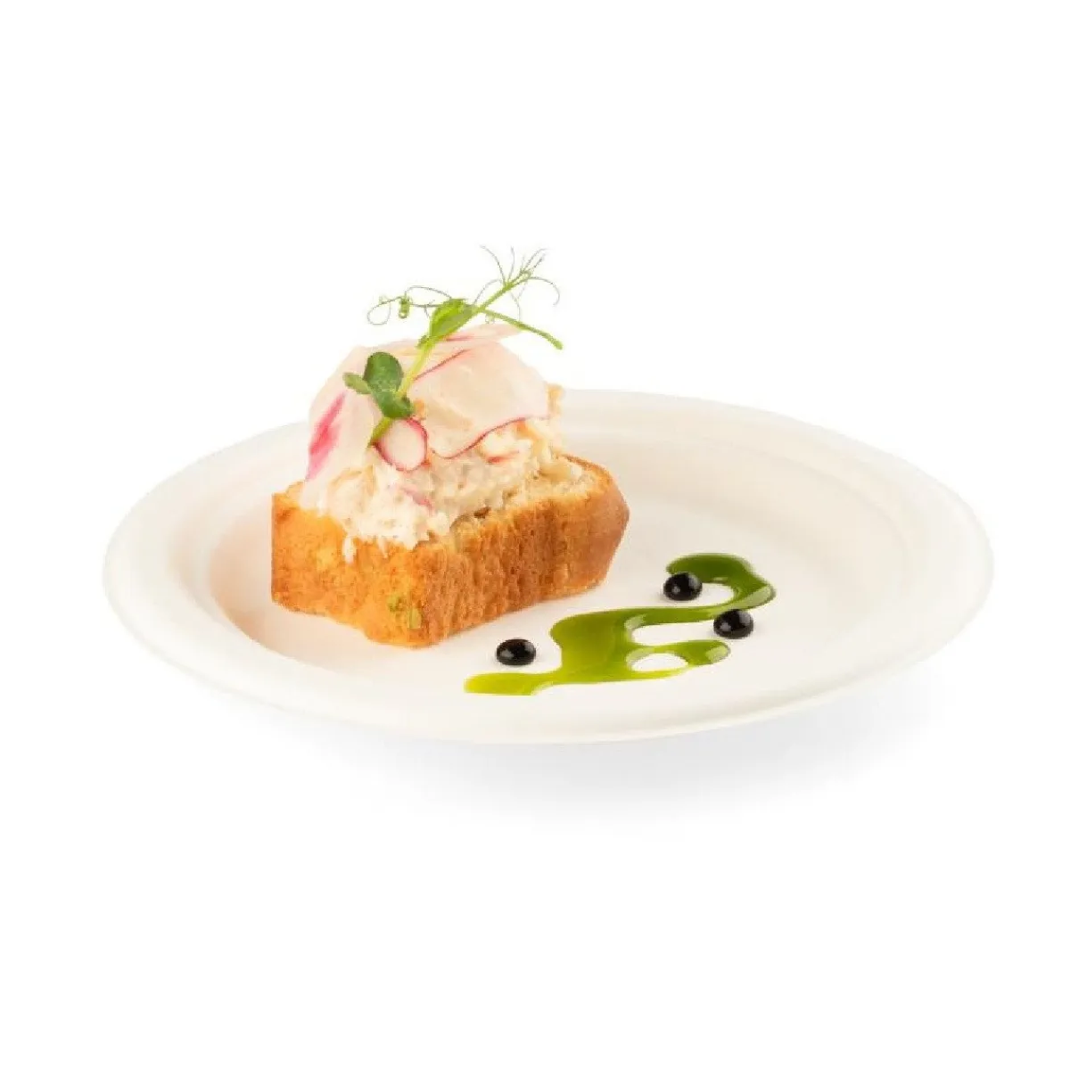 Overig Senza Suikerriet Bord Rond Ø17,5x1,6cm 40st. Discount