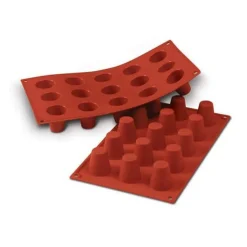 Silikomart Siliconen Bakvorm Baba Klein Ø35h38mm (15) Best