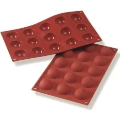 Martellato Siliconen Bakvorm Halve Bol Ø40h20mm (15) Discount