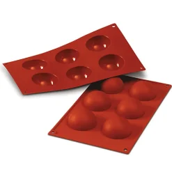 Martellato Siliconen Bakvorm Halve Bol Ø60h30mm (6) Best