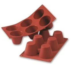 Martellato Siliconen Bakvorm Muffin Ø57h60mm (6) Best