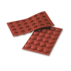 Martellato Siliconen Bakvorm Pomponette Ø34h16mm (24) Hot