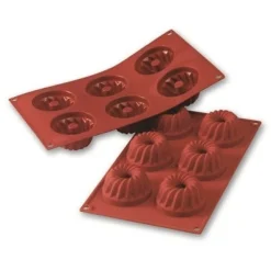 Martellato Siliconen Bakvorm Tulband Mini Ø70h36mm (6) Clearance