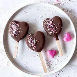 Happy Sprinkles Siliconen IJsjesmal/Cakesicle Heart Discount