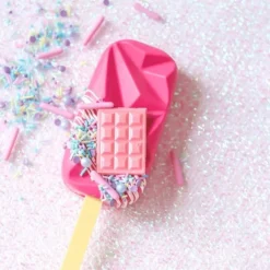 Happy Sprinkles Siliconen IJsjesmal/Cakesicle Geometric