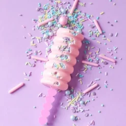 Happy Sprinkles Siliconen IJsjesmal/Cakesicle Twister Online