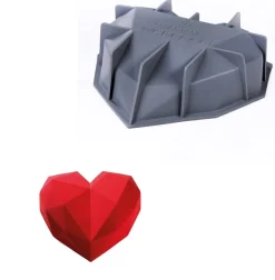 Dinara Kasko Siliconen Vorm Heart 22,5x23x6,5cm New