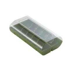 Silikomart Doosje voor 12 Macarons Groen New