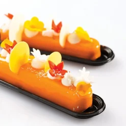 Silikomart Gebakschoteltje Eclair Zwart 14x3,2cm 100st. Best