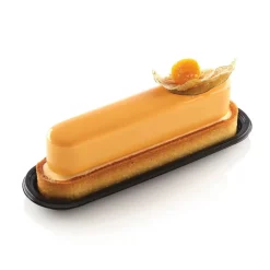 Silikomart Gebakschoteltje Eclair Zwart 14x3,2cm 100st. Best