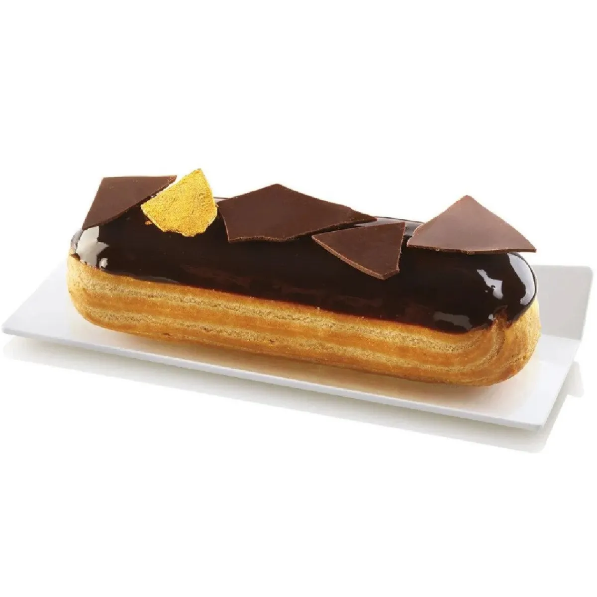 Silikomart Gebakstray (Eclair) Wit 140x40mm 100st. Sale