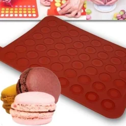Silikomart Siliconen Bakmat Macarons 30x40cm / 48 macarons Discount