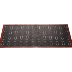 Silikomart Siliconen Bakmat Air Eclair/Soezen 58,3x38,4cm Hot