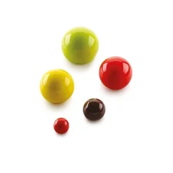 Silikomart Siliconen Bakvorm Bol (15x) Ø4,2x3,6cm Outlet