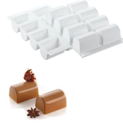 Silikomart Siliconen Bakvorm Bûchette 7,5x5x4,6cm Clearance