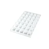 Silikomart Siliconen Bakvorm Mini Steen (35x) Ø2,6cm