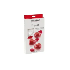 Silikomart Siliconen Bakvorm Hart (15x) 4,5cm + cutter Best