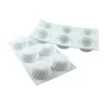 Silikomart Siliconen Bakvorm Samurai (6x) Ø7x3,5cm Discount