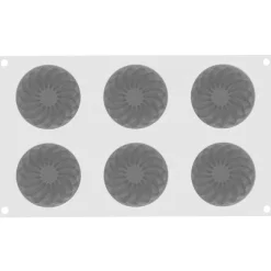 Silikomart Siliconen Bakvorm Pleincoeur Rond (6) Ø7x4,8cm Online