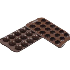 Silikomart Siliconen Bonbonvorm Voetbal (15x) Ø2,7x1,4cm Clearance