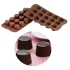 Silikomart Siliconen Bonbonvorm Rond Praline (15x) Ø30 mm Clearance
