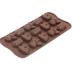 Silikomart Siliconen Bonbonvorm Kerst (15x) 3,3x2,7x1,5cm New