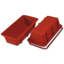 Silikomart Siliconen Cakevorm 24x10,5x6,5cm + Ring Best