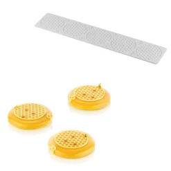Silikomart Siliconen Mat Alvéolé (5) Ø75x2,5mm Outlet
