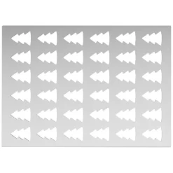 Silikomart Siliconen Sjabloon Kerstboom (36) 3,5x2,5x0,2cm Outlet