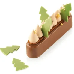 Silikomart Siliconen Sjabloon Kerstboom (36) 3,5x2,5x0,2cm Outlet
