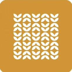Silikomart Siliconen Stencil Foliage 10x10x0,1cm Set/2 Discount