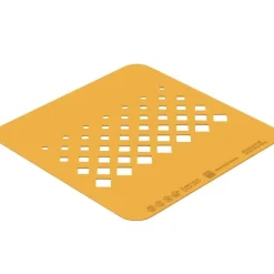 Silikomart Siliconen Stencil Ruit 13,8x7,2x0,1cm Set/2** Outlet