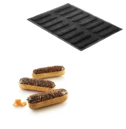 Silikomart Siliconen Vorm Airplus Eclair - 30x40cm Set/2 Online
