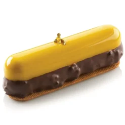Silikomart Siliconen Vorm Eclair (8) 13,5x2,8cm + Uitsteker Clearance