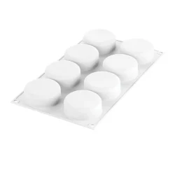 Silikomart Siliconen Vorm Essenziale (8) Ø65x25mm Online