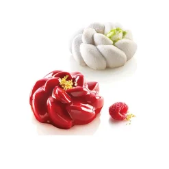 Silikomart Siliconen Vorm Fleur (6) Ø67-99x35mm Outlet