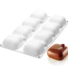 Silikomart Siliconen Vorm Gem (8) 6,1x6,1x3cm Outlet