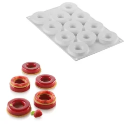 Silikomart Siliconen Vorm Kit Loop (11) Ø60/31x13mm Online