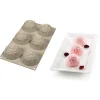 Silikomart Siliconen Vorm Mini Gemma (6x) Ø68x42mm Outlet