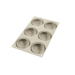 Silikomart Siliconen Vorm Mini Gemma (6x) Ø68x42mm Outlet
