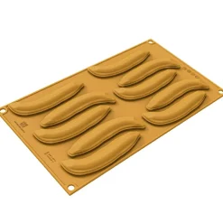 Silikomart Siliconen Vorm Peul (10x) 11x3,5x1,2cm** Hot
