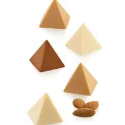 Silikomart Siliconen Vorm Pyramide (18) 3,2x3,2cm Outlet