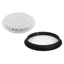 Silikomart Siliconenvorm & Taartring Set Bubble Ø19cm Sale