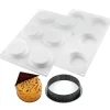 Silikomart Siliconenvorm & Taartring Set Rond Ø7cm** New