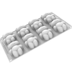 Silikomart Siliconen Vorm Teddybeer (8) 7,9x5,6x2,7cm Hot