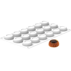 Silikomart Siliconen Vorm Torta XS (18) Ø4x1,5cm Discount