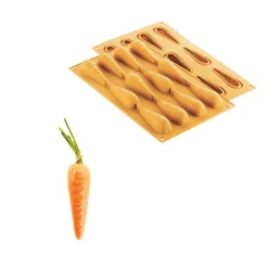 Silikomart Siliconen Vorm Wortel (12) 78x23x23mm Online