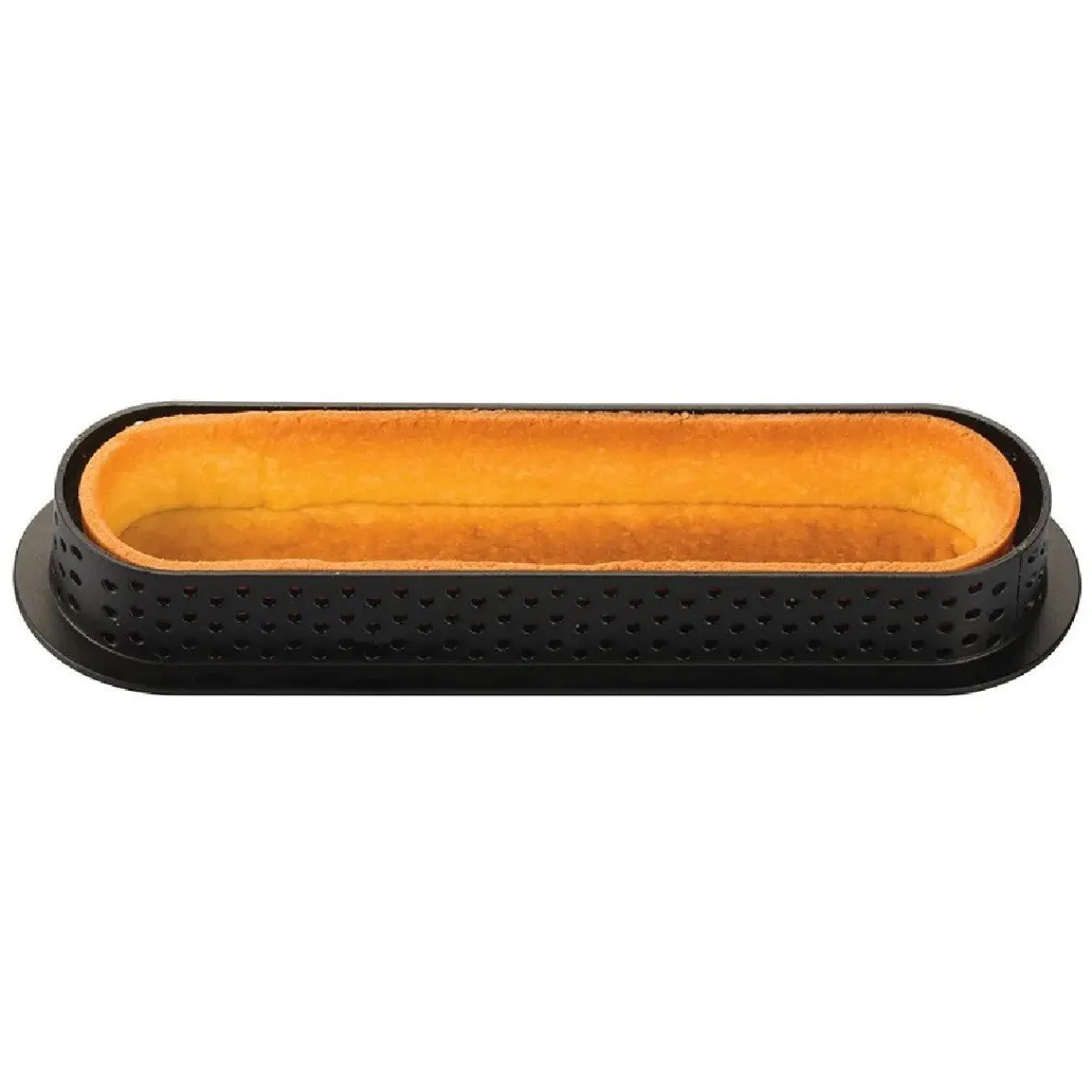 Silikomart Taartring Exoglass Geperforeerd 14,6x3,5cm Set/6 Clearance